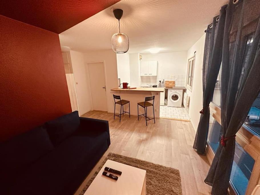 Studio Centre Avec Wifi Apartment Mulhouse Bagian luar foto